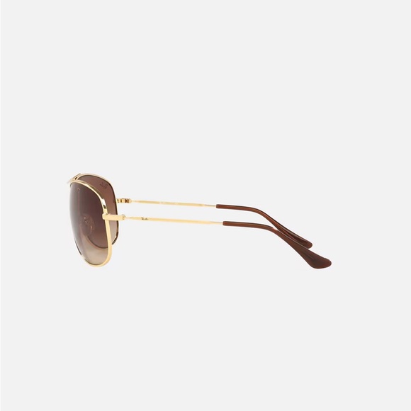 Ray Ban Aviator Gold Frame Sunglasses - Picture 10 of 10